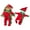 Romper Rouge, variante sur Tenue de Poupée de Noël Robe Vêtements Accessoires Lot pour Poupée de 18 Pouces American Girl Our Generation My Life