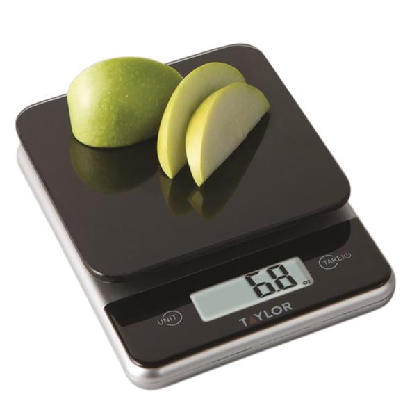 Taylor 6437776 11 lbs Black Digital Kitchen Scale