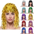 thumbnail image 4 of MEICHEN Colorful PET Fringe Wig Sparkling Festival Headpiece for Cheerleaders Sports Fans and Summer Essentials Fall Fashion Accessories, 4 of 4