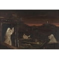 thumbnail image 2 of Thomas Cole 14x11 Gold Ornate Wood Frame and Double Matted Museum Art Print Titled - Dead Rising from Tombs, 2 of 4