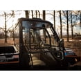 thumbnail image 2 of SuperATV Convertible Cab Enclosure Doors for Polaris Ranger XP 1000 2018+ - 1/4" Thick Lightly Tinted Scratch Resistant Polycarbonate - 250 Times Stronger Than Glass - Removable Top Half - USA Made, 2 of 9