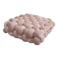 thumbnail image 3 of Cojín decorativo con forma de nudo para el suelo, ideal para sofá, regalo de cumpleaños o para dormir. Rosa, 3 of 9