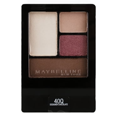 Maybelline New York Expert Wear Quads Eyeshadow, Designer Chocolates [40Q] 0.17 oz (Pack of 2)