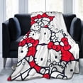 thumbnail image 6 of Hello Kitty Blanket, Super Soft Throw Blanket, Cozy Flannel Blankets For Boys Girls, Warm Blankets For Couch Sofa Bed, 50"X40", 6 of 9