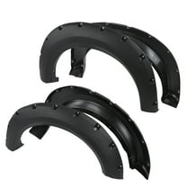 CROSSDESIGN Wheel Fender Flares Cover Wheel Cover Protector Fit for 2009-2014 Ford F150