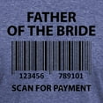 thumbnail image 3 of CafePress - Father Of The Bride Men's Deluxe T Shirt - Mens Tri-blend T-Shirt, 3 of 4