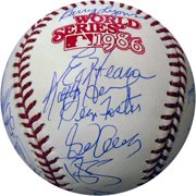 1986 New York Mets Team-Signed Authentic 1986 World Series Baseball