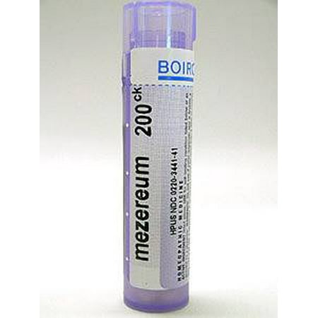 boiron mezereum 200ck, 80 pellets, homeopathic medicine for nasal
