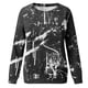 thumbnail image 4 of Gibobby Sudaderas para mujer Sudadera de Forro Polar Sudadera para mujer(Negro,CH), 4 of 5