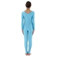 thumbnail image 3 of Traje de spandex para mujer BLESIY de Baile Tejido Elástico para Adultos Gimnasio Deportivo Transpirable, 3 of 6