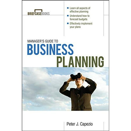 Manager s Guide to Business Planning (Briefcase Books) (BUSINESS BOOKS) Paperback - USED - VERY GOOD Condition