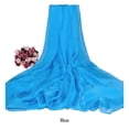 thumbnail image 3 of Sonducket Mantón largo bellamente diseñado para una apariencia elegante y sofisticada Bufanda de gasa para la noche Mantón Accesorios de disfraces cielo azul, 3 of 6