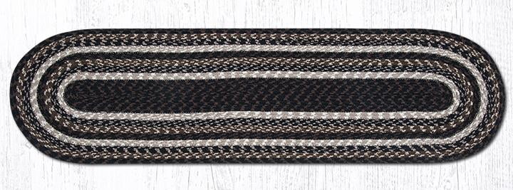 Earth Rugs 43-300 Honey-Vanilla-Ginger Oval Table Runner