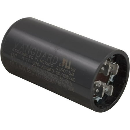 Start Capacitor, 270-324 MFD, 115v, 1-7/16" x 2-3/4"