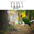 thumbnail image 1 of Juego de cadena de cuchara de metal para pájaros de juguete para morder loros, suministros para mascotas para jaula de pájaros-dontotooth Kuyhfg Sin marca, 1 of 1