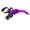 Purple, variant on Universals Bike Chain Guide Prevents Chain Oil Protecting Anti Pinching Clamps Option Multiple Color