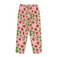 thumbnail image 5 of Daiia Strawberries Women's Sleep Pant with Pockets and Drawstring,Pajama Pants-Medium, 5 of 9