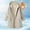 Beige, variant on Coats for Women Hooded Outerwear Parka Soft Warm Winter Plus Size Ladies Coats with Pockets Fleece Lined