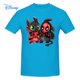 thumbnail image 1 of Disney Marvel Deap00l Stitch Toothless T shirt Harajuku Short Sleeve T-shirt 100% Cotton Graphics Tshirt Brands Tee TopXL Gao Jinjia LED, 1 of 2