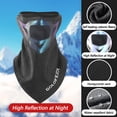 thumbnail image 2 of Reflective Wind-Proof Winter Scarf for Men and Women Warm Water-Proof Riding Headscarf Ear with High Visibility, 2 of 5