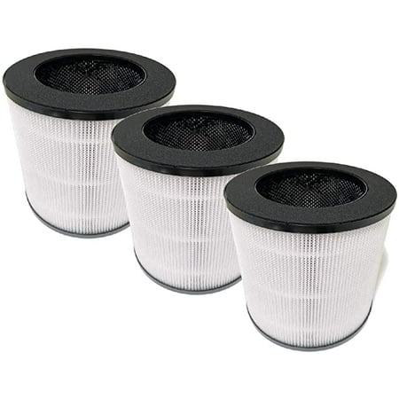 

True HEPA Replacement Filter Compatible with MA-14 Air Purifier MA-14R MA-14R-B1 MA-14R-W1. 3 Packs