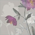 thumbnail image 2 of Mosley, Kiana 26x26 White Modern Wood Framed Museum Art Print Titled - Violette Fleur Collection G, 2 of 4
