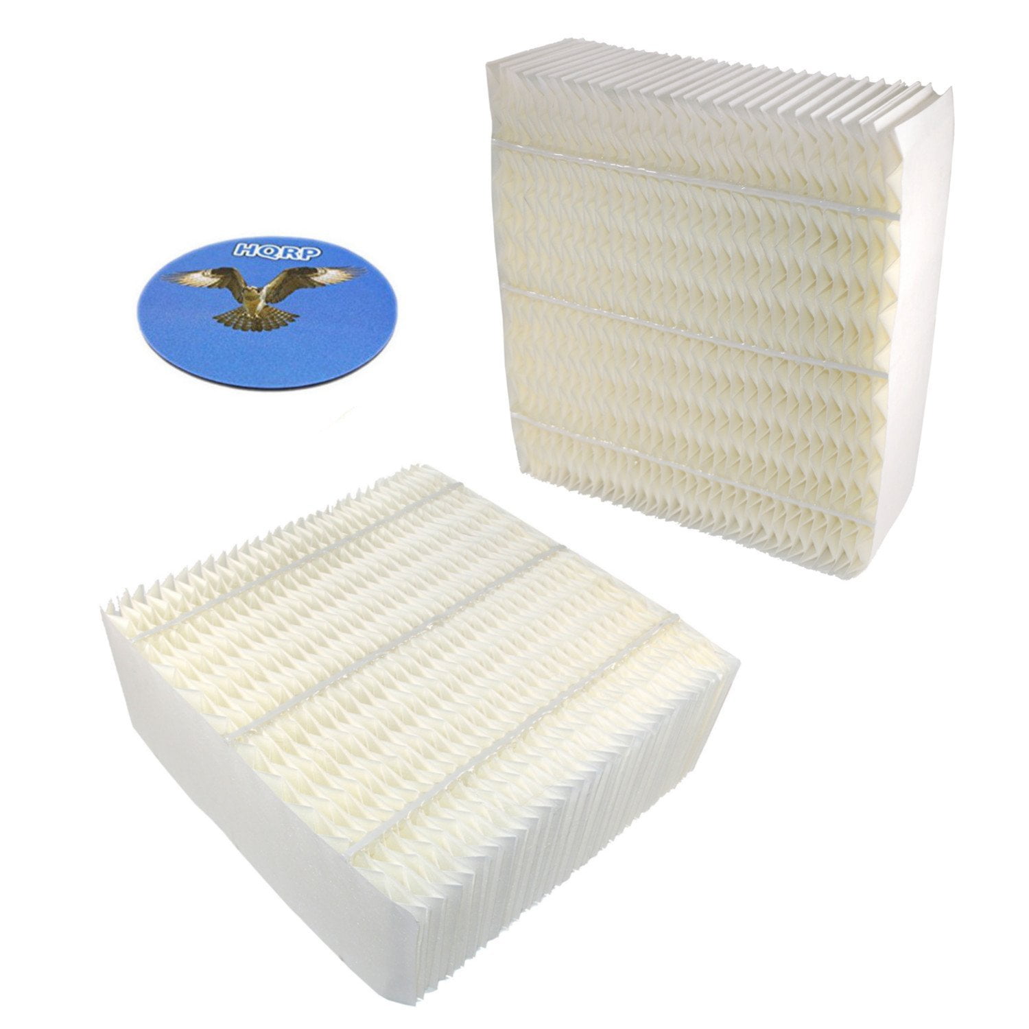 HQRP 2pack Wick Filter for Essick Air AIRCARE Bemis 1043, 826000