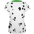 thumbnail image 2 of St Patrick's Day Dog Dalmatian Costume Green Collar Shamrock All Over Womens T Shirt Multi MD, 2 of 2