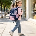 thumbnail image 5 of Dalxymotic Backpack for Boys, 3-in-1 Bookbag with Lunch Bag, Pencil Case, Breathable Padded Shoulder Strap, Lightweight Set for Travel, Camping, Hiking, Outdoor, 5 of 7