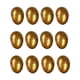 thumbnail image 1 of 12 piezas de juguetes decorativos de cáscara de huevo huevos de pascua de pascua empacando cáscaras de huevo (doradas), 1 of 6