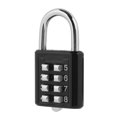 thumbnail image 4 of Cerradura de contrase?a para Equipaje Cerradura de contrase?a de 8 dígitos Mini código de combinación Candado Cerradura de contrase?a de Seguridad para Maleta de Viaje Equipaje Spptty  Como se muestra en la descripción, 4 of 5