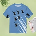 thumbnail image 4 of Blue Angels Flight Women's Short Sleeve Tops Casual Blouses T Shirt, 4 of 6