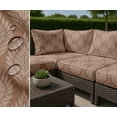 thumbnail image 7 of Soimoi 56 Inch Wide Waterproof Taffeta Fabric by The Yard | Brown Leaves Print | Outdoor Use for Furniture Covers, Umbrellas, Patio Decor & More, 7 of 7