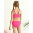 thumbnail image 2 of Uccdo 7-16T Girls Summer Swimsuits, Teenager Big Girls Solid Bikinis Bathing Suit, 2 Pieces, Size 8-13 Years, 2 of 7