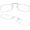 2 Pack - Clear, variant on by ThinOptics Armless Reading Glasses Multi-Pack - Ultra-Thin, Lightweight Pocket Readers for Men & Women
