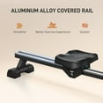 thumbnail image 7 of Beyamis Rowing Machine Exercise Equipment Foldable Water Rower - Wheels/LCD Monitor/Tablet Holder for Home Gym Cardio Training, Fitness Gear, Red, 7 of 7