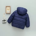 thumbnail image 4 of Hotiary Toddler Baby Winter Fleece Thicken Coats Boys Girls Teddy Bear Hooded Windproof Padded Jacket Outerwear Kids Warm Lined Zipper Down Jacket for 1-7 Years, 4 of 7