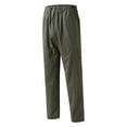 thumbnail image 5 of ZZHZGZ Sweatpants for Men Canvas Pants, Regular Fit, Performance Stretch, Utility Pocket & Loop, Grey, 34X30 Xxxxxl, 5 of 7