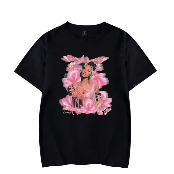 Alina Baraz T-shirts Merch Women Men Clothes Trend Casual Short Sleeve Top
