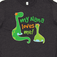 thumbnail image 4 of Inktastic My Nana Loves Me Grandson Youth T-Shirt, 4 of 5
