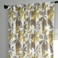 thumbnail image 4 of Sunny Day Gold Printed Cotton Curtain (1 Panel), Sunny Day Gold, 50W X 108L, 4 of 6