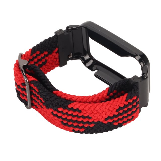 Correa de Reloj Trenzada de Nailon Elástico Tejido Elástico Trenzado Ajustable de Nailon para Mujer y Hombre Correas con Funda Protectora para Parachoques Accesorio Apto para ANGGREK Otros
