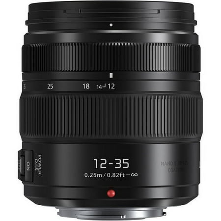Panasonic - LUMIX G 12-35mm f/2.8 II ASPH. Wide Zoom Lens for Mirrorless Micro Four Thirds Compatible Cameras - H-HSA12035 - Black