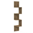 thumbnail image 4 of Desaldo 61" Tall Modern Wood Floating Shelf Walnut Veneer 4 Shelf, 4 of 5