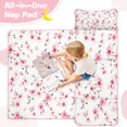 thumbnail image 4 of Pioneer Flower Floral Print Pattern Toddler Nap Mats for Kids Preschool,Sleeping Mat Bag or Kids,Toddler Sleeping Bag,Toddler Nap Mat or Daycare, 4 of 6