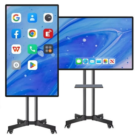 JYXCN 4K Smart Board 49 Inch Interactive All-in-One Computer, Touch Screen with Dual System & Cloud Sharing For Classroom, Office & Presentations Smart TVs