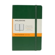 Classic Hard Cover Notebooks myrtle green, 3 1/2 in. x 5 1/2 in., 192 pages, lined (pack of 2)