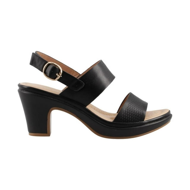 Zapatilla Vosse Mujer Correa Ajustable negro 23