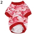 thumbnail image 2 of SPRING PARK Dog Camouflage Print Vest Puppy Kitten Shirt Vest Pet T-Shirt Pet Clothing Small Dog Boy Girl Breathable Pet, 2 of 6
