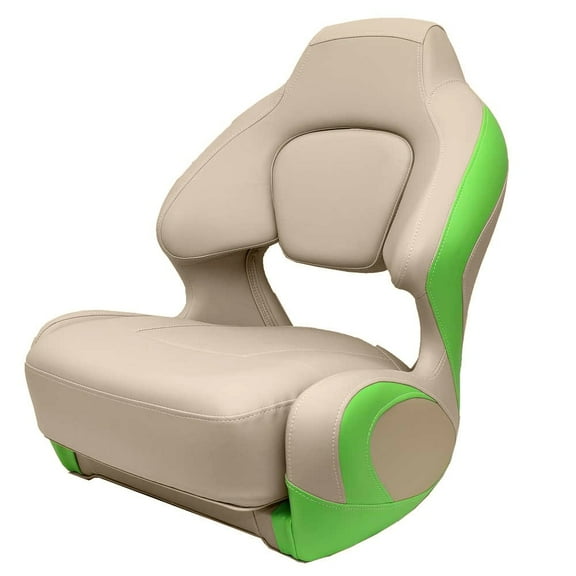 Chaparral Boat Captains Helm Seat 31.00592 | H2O Beige Lime Green